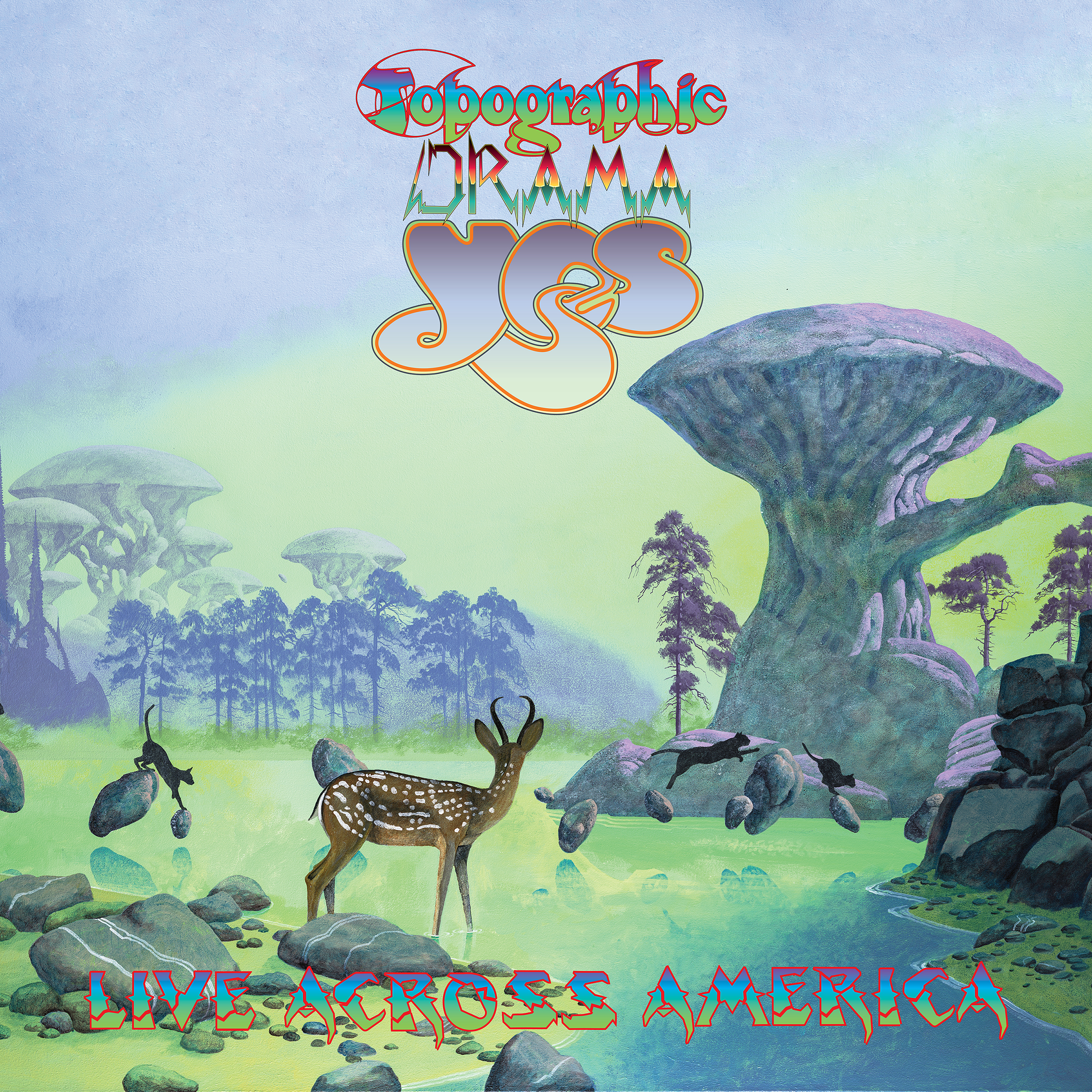 Yes - Topographic Drama: Live Across America, Vinyl Album