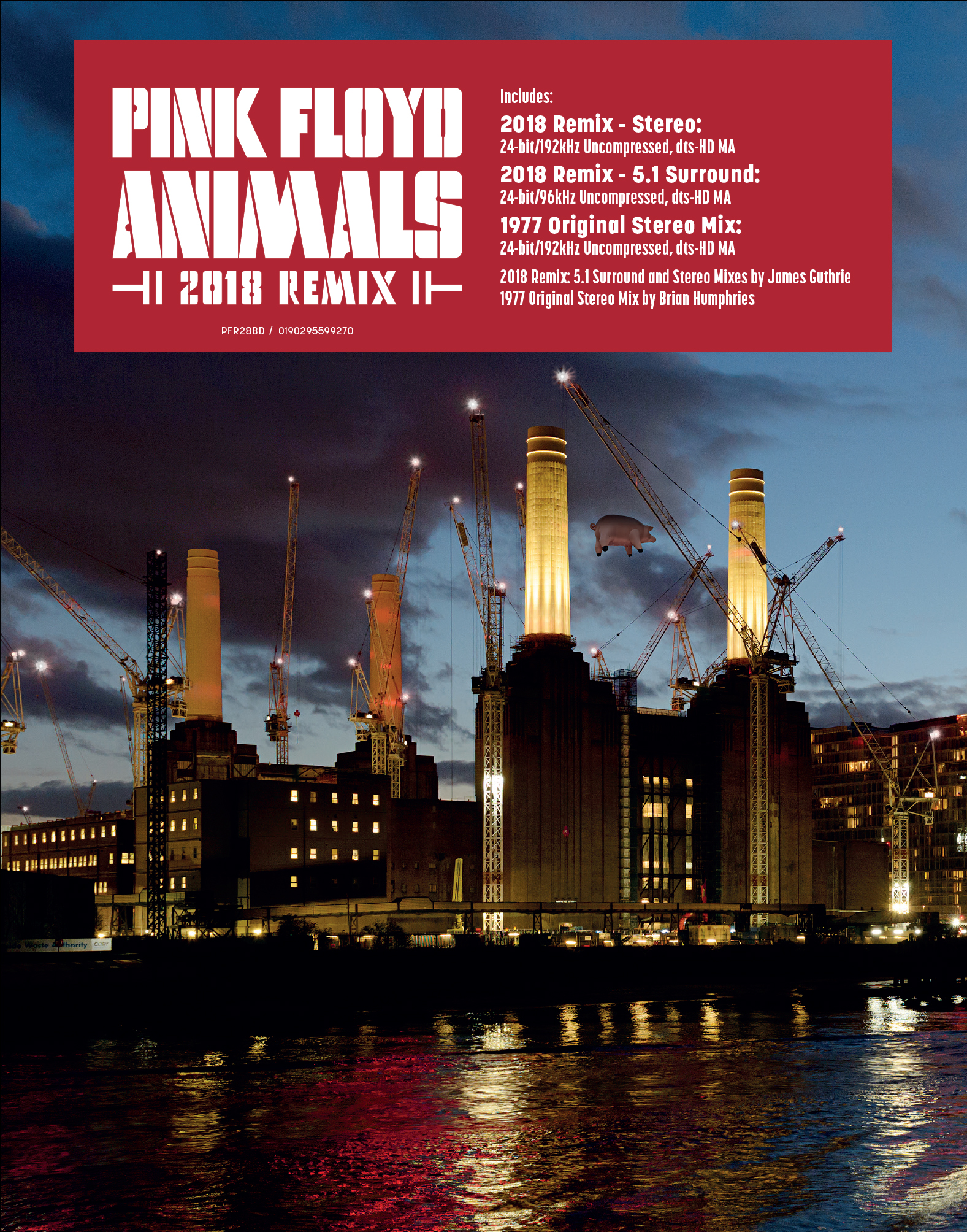Pink Floyd - Animals (2018 Remix Edition), Blu-Ray Audio Disc