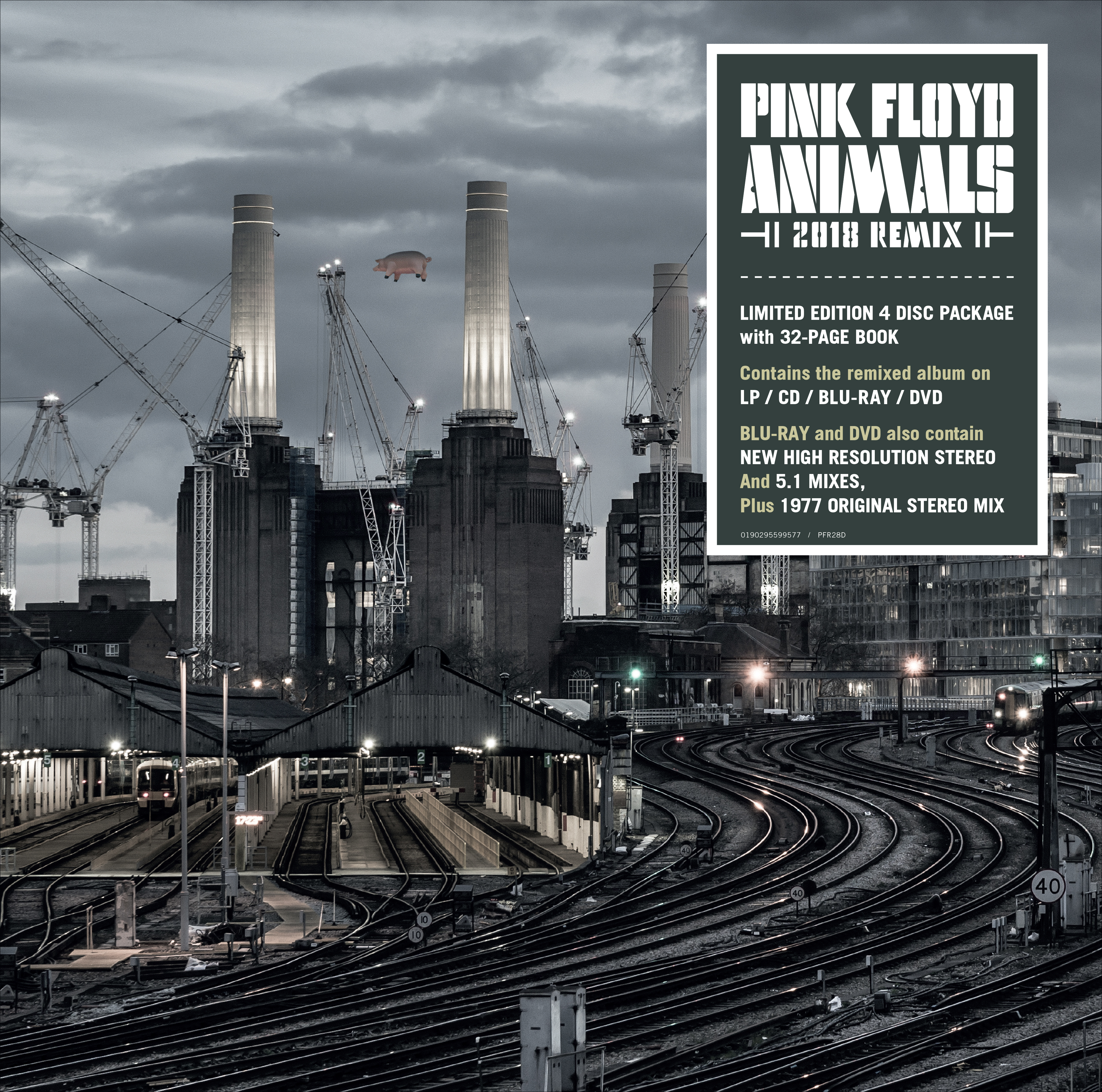 Pink Floyd - Animals (2018 Remix Limited Edition, 1lp+1cd+1dvd+1br), Vinyl Album