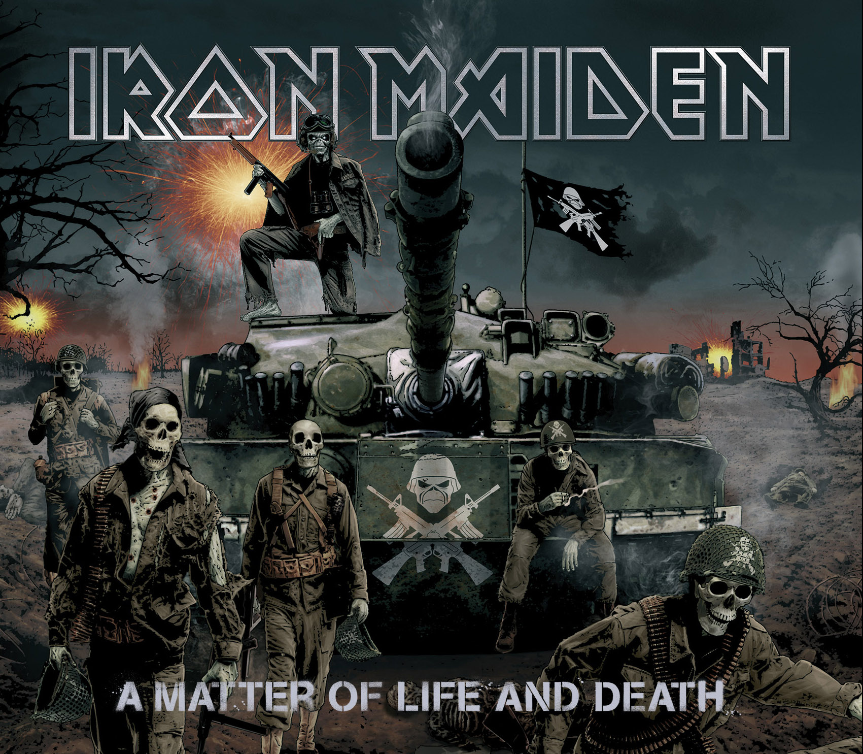 Iron Maiden - A Matter Of Life & Death, Vinyl Album