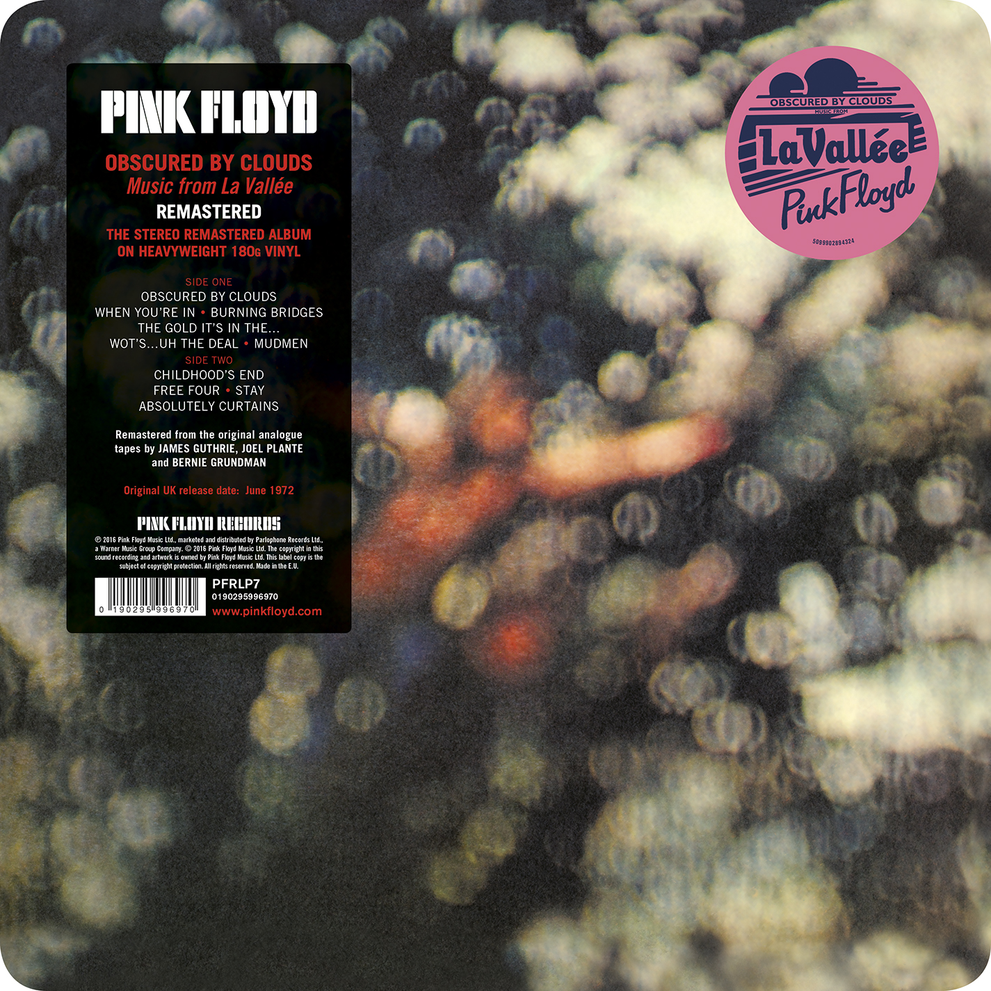 Pink Floyd - Obscured By Clouds (2011 Remastered), Vinyl Album