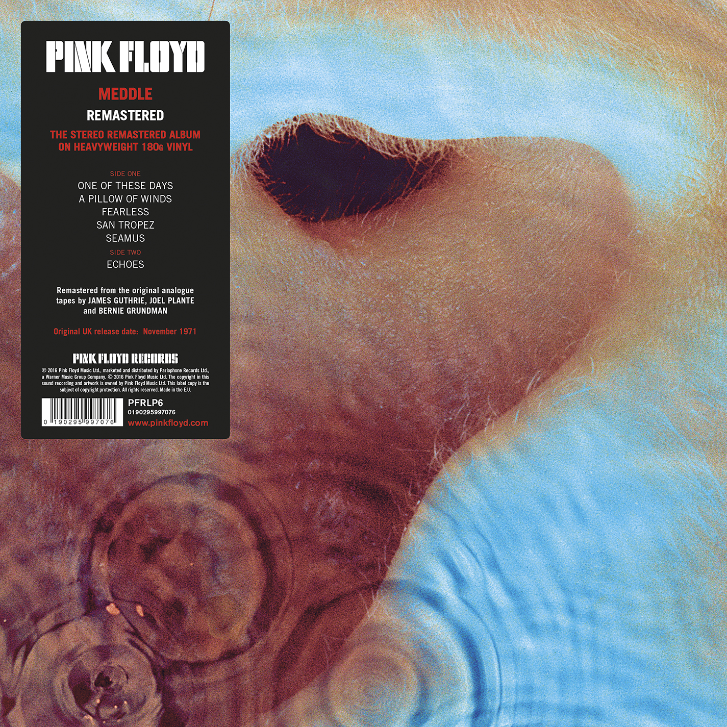 Pink Floyd - Meddle (2011 Remastered), Vinyl Album