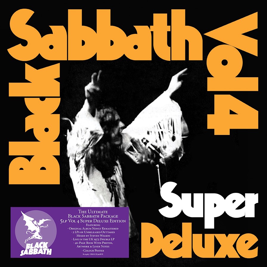 Black Sabbath - Vol. 4 (SUPER Deluxe 5lp Box Set), Vinyl Album