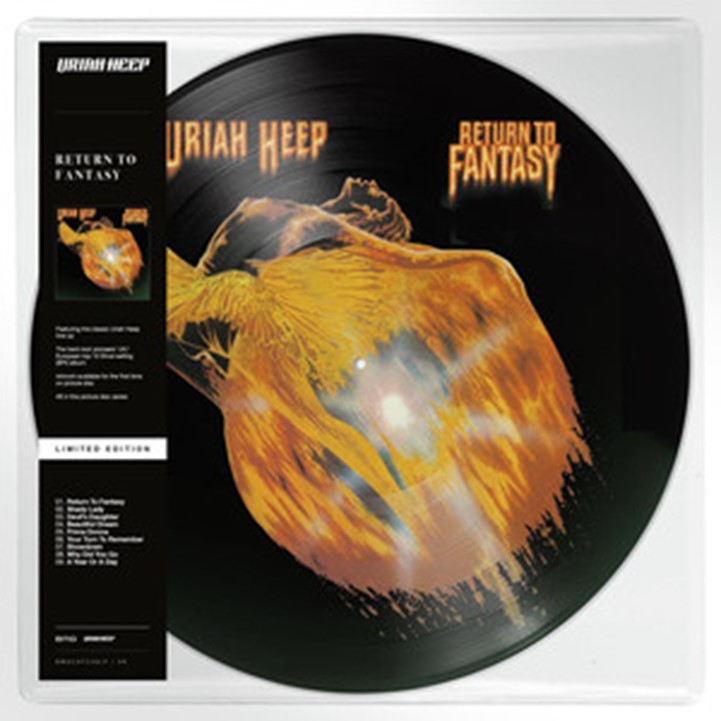 Uriah Heep - Return To Fantasy, Vinyl Album