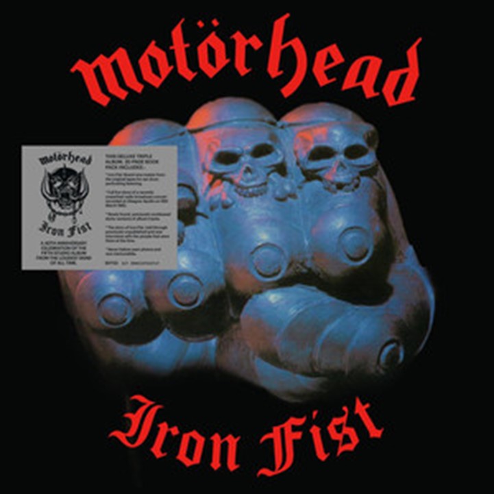 Motorhead - Iron Fist (BLACK & Blue Swirl Vinyl), Vinyl Album