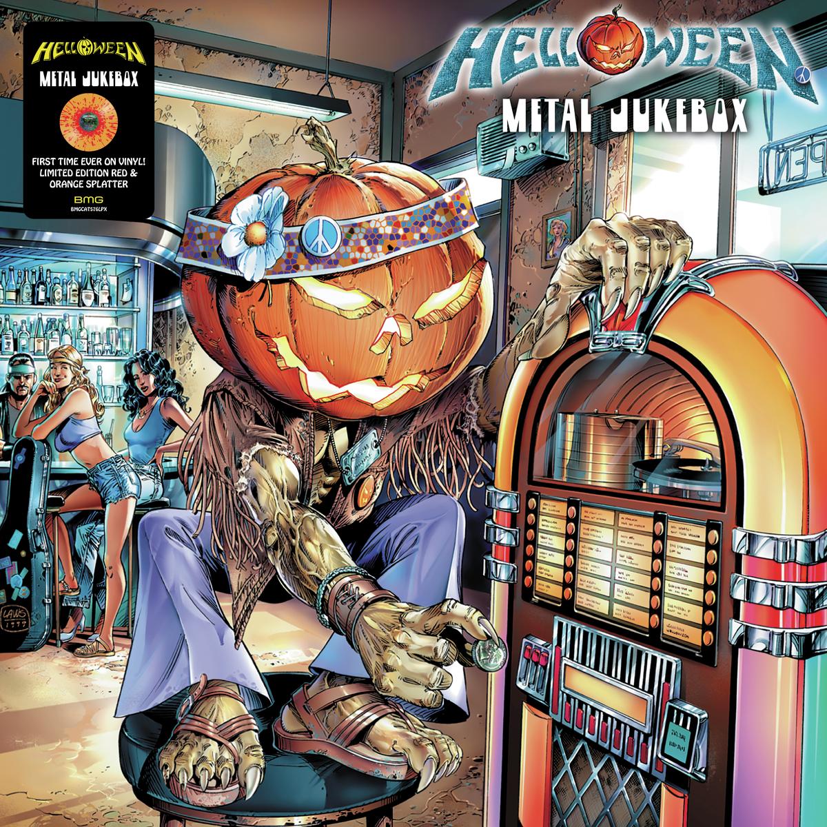 Helloween - Metal Jukebox (ORANGE & Red Splatter Vinyl), Vinyl Album