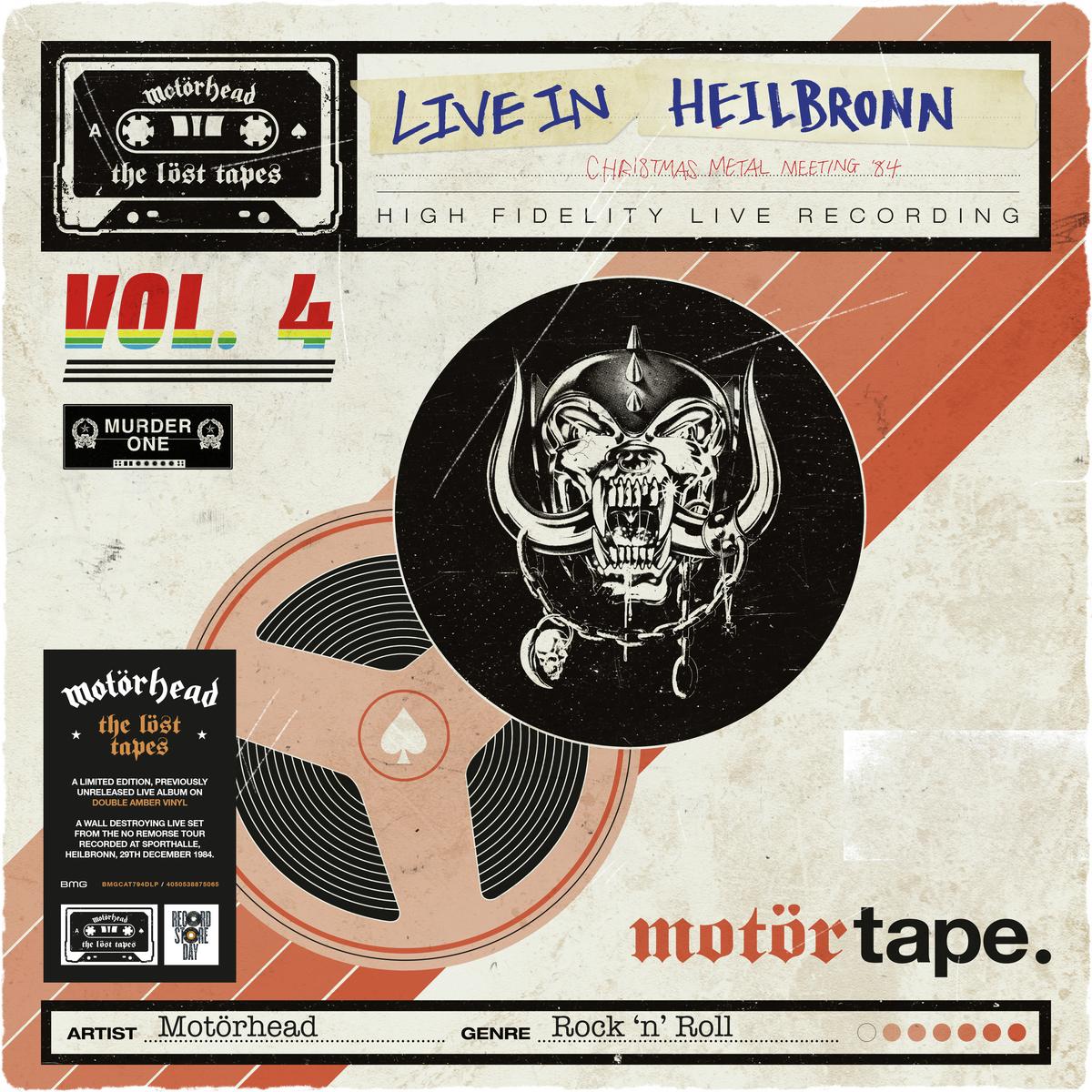 Motorhead - The Löst Tapes, Vol. 4 (LIVE In Heilbronn 1984) [RSD 2023 Ex], Vinyl Album