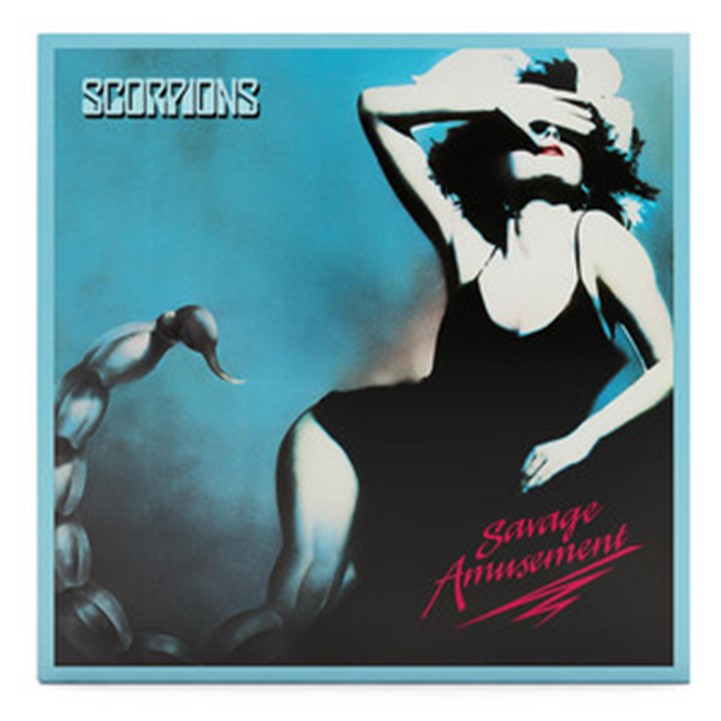 Scorpions - Savage Amusement (TRANSPARENT Curacao Vinyl), Vinyl Album