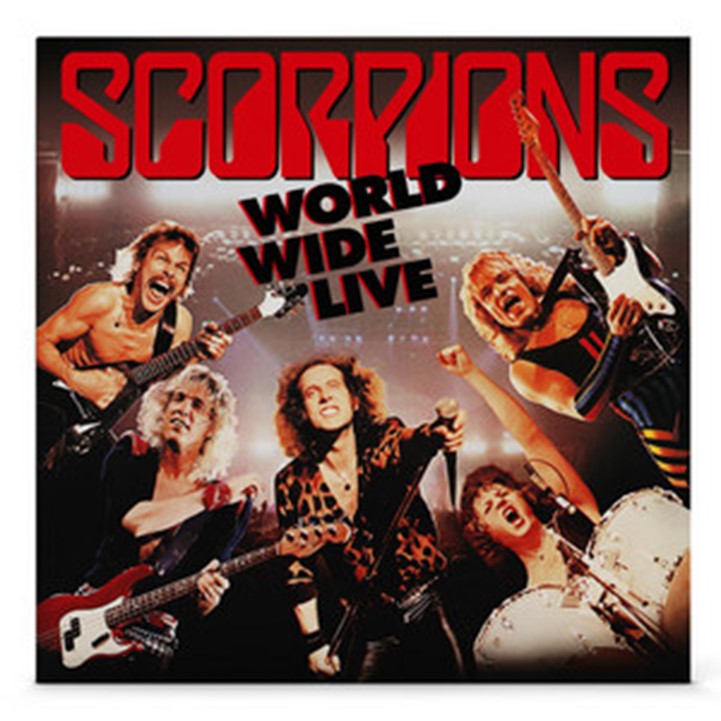 Scorpions - World Wide Live (TRANSPARENT Orange Vinyl), Vinyl Album