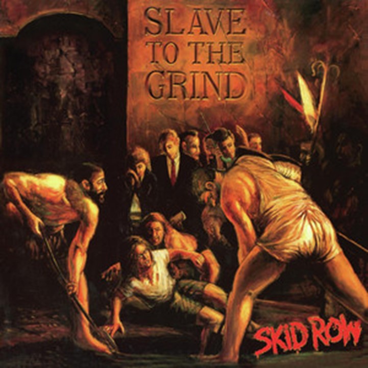 Skid Row - Slave To The Grind (ORANGE & Black Marble), Vinyl Album