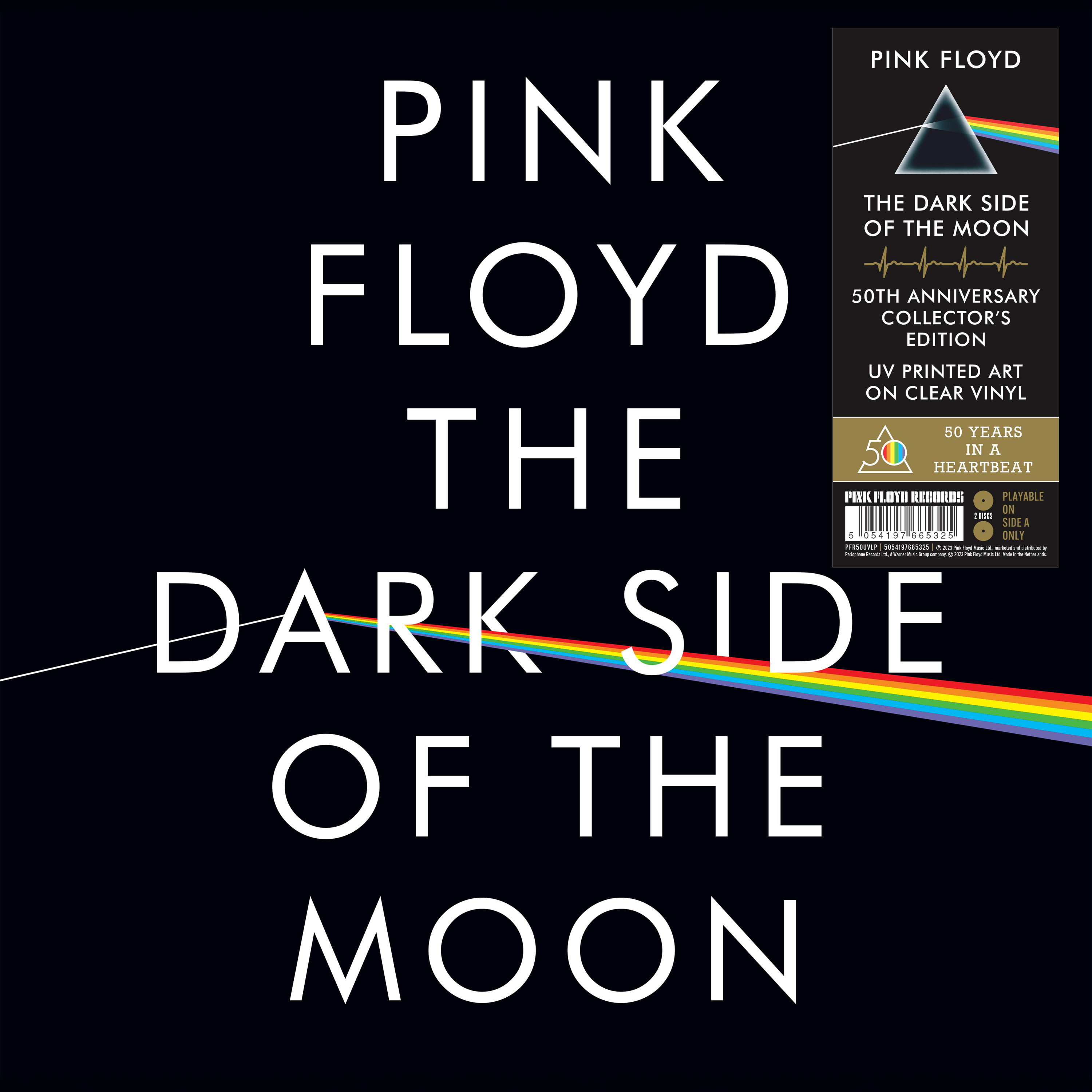 Pink Floyd - The Dark Side Of The Moon (50TH Anniversary Remaster Limited Collectors Edition Uv Picture Disc), Vinyl Album